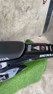 ชุดสีcrf110 พร้อมถังเบาะ+สติ๊กเกอร์ ดำเบาะดำ