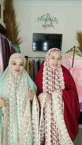 MUKENA DEWASA SHIREEN RENDA MEWAH PREMIUM JUMBO