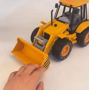 Construction vehicles- Large backhoe