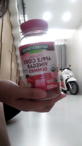 Kẹo dẻo Giấm táo giảm cân Nature’s Truth Apple Cider Vinegar Gummies của Mỹ lẻ 30 viên và hộp 120 viên