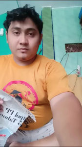 Pisau Krocokan Gagang Ukir 45cm Asli Madura