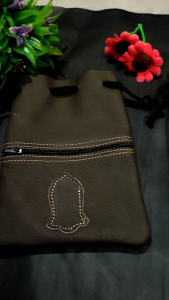 uncang kulit asli genuine leather pouch uncang kulit sapi asli genuine leather