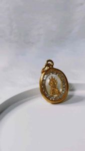 จี้พระนาคปรก พระปางนาคปรก ล้อมเพชร (A03) เสริมดวงชะตา เมตตามหานิยม คุ้มกันภัย แถมฟรี ธูปตัวเลข1ชิ้น