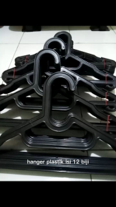 hanger plastik 1lusin