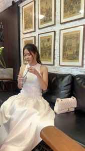 Blueeye cotton maxi dress