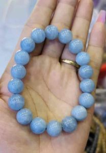 Vòng tay Aquamarine thiên nhiên xanh dương đủ size màu đẹp