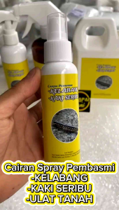 PEMBASMI KELABANG | PEMBASMI KAKI SERIBU | 100% Efektif Ampuh | Ramah Lingkungan | Aman Untuk Tanaman | 1 Liter Gratis 500ml