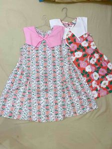 20-32kg - Váy bé gái hoa nhí Babydoll- vải kate mềm
