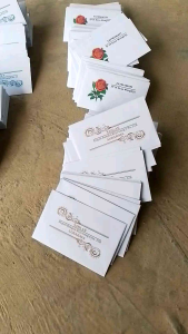 Amplop Kondangan Cetak Nama Alamat Custom