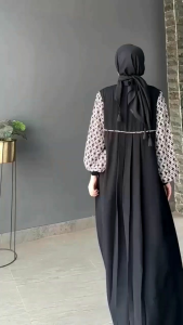 Gamis Remaja Motif Terbaru Simple Elegant Kekinian