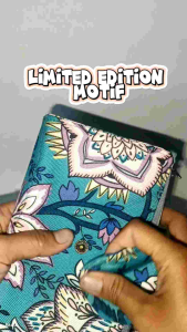 Dompet Disiplin Keuangan Motif Kombinasi Polos Banyak Ruang Resleting Multifungsi Wanita