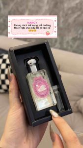 Tinh Dầu Nước Hoa Nữ Thie Parfum 30ml Nancy - Phấn + Hoa Hồng Trẻ trung Dễ Thương Thích Hợp Đi Học