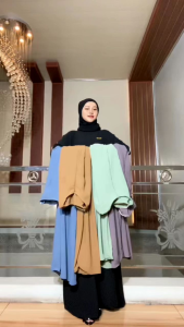 Laura Dress - Abaya Daily Material Crinkle Airflow