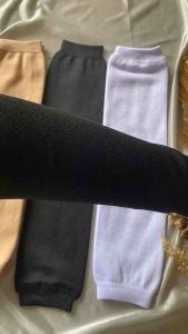 Manset Olahraga Premium Tebal Lembut Pelindung Sinar Matahari/ Sambungan Tangan Bahan Nylon