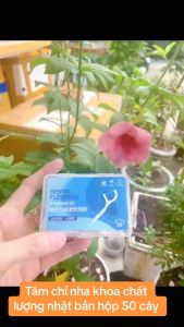 Tăm chỉ nha khoa chất lượng Nhật Bản hộp 50 cây - Tiệt Trùng Vệ Sinh Răng Miệng Chất Lượng Cao - HÀNG CÓ SẴN