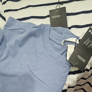 H M Womens Basic Crew Neck Loose Fit T-shirt | Runs Big