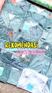 50pcs Paket Premium Perlengkapan Baju Celana Singlet Jumper Perlak dan Handuk Newborn SNI