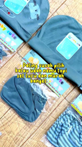 3set/12pc Sarung Tangan dan Kaki bayi Newborn SNI seri mint babycute