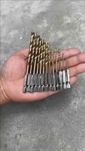 Bộ 13 Mũi Khoan Chuyên Gỗ Sắt Chuôi Lục Giác Cho Khoan