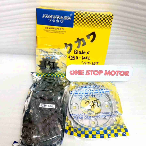 GEAR PAKET GIR SET ASLI FUKUKAWA BLADE X ABSOLUTE REVO 428H 104L 37T 14T ORIGINAL ORI FKKW
