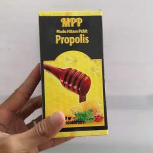 Madu Hitam Pahit Mujarob dengan Propolis 360 gr