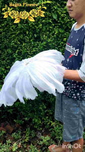 Kelopak bunga dekorasi pelaminan pernikahan / Artificial Flower / Kap Bunga Dekorasi / Bunga Hias / Giant Flower Premium