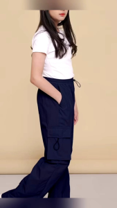 Celana Panjang Cargo Anak Perempuan & Laki-laki // Celana Cargo Parasut