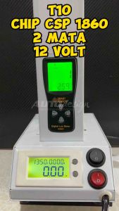 Lampu LED T10 W5W Chip CSP 1860 - 2 Mata 12V Super Bright