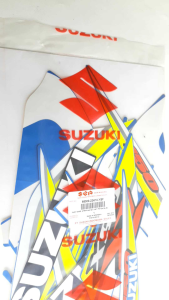 STRIPING STIKER LOGO EMBLEM GSX R150 BIRU 2017 ASLI ORIGINAL