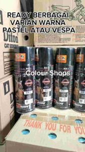 Pilok Cat Semprot Samurai Pastel Biru Vespa Blue V745 745 Paint Kurobushi 400ml