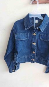 Setelan anak perempuan 2865 rok jeans modis import