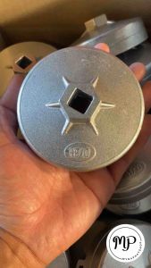 ถ้วยถอดกรองน้ำมันเครื่องอะลูมิเนียม เบอร์ 910 ขนาด 95 มม. 15 เหลี่ยม TOYOTA HILUX MIGHTY X