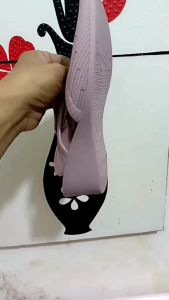 sepatu wedges karet porto untuk wanita dewasa