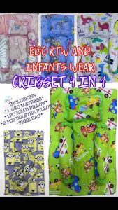 Cribset for Newborn: Mattress & Pillow Set