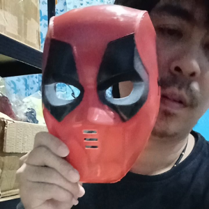 ⭕พร้อมส่ง⭕หน้ากากDEADPOOL 2 แบบ หน้ากากฮีโร่ เดดพูล หน้ากากคอสเพลย์ iallshop