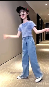 NEW ARIIVAL!! CELANA JEANS ANAK TANGGUNG 1-10 TAHUN / JEANS KULOT ANAK PEREMPUAN