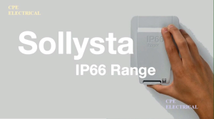 Hager Sollysta 13A 2 Gang Double Pole Switched Socket IP66