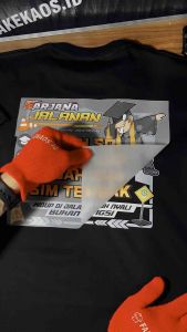 KAOS SARJANA JALANAN (tebal bahan combed 24s)