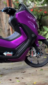 Stiker Skotlet Ungu Candy: Stiker Ungu Metalik & Glossy Scotlite