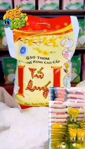 10kg Gạo Tứ Quý. Thơm Mềm Dẻo Vị Ngọt Nhẹ Hương Thơm Tự Nhiên.