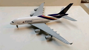 Thai Airways A380 Diecast Airplane 20 cm/8 inches with Stand for Display Collectibles