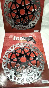 Piringan Disc Cakram Depan Variasi Model PSM Hitam 300mm SMASH SHOGUN