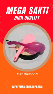 [ 12 PCS] CENTONG NASI PLASTIK TEBAL ANTI LENGKET WARNA SOFT CENTONG RICE COOKER