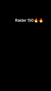 Raider 150 Fi v2 Mini Driving Light Bracket (Powder Coated)
