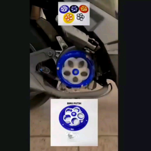 COVER PELINDUNG KIPAS RADIATOR SPINNER VESPA SPRINT PRIMAVERA LX 125 SCOOPY BEAT FINO GENIO VARIO NMAX PCX FIZ R UNIVERSAL DLL COVER TUTUP KIPAS SPINNER PREMIUM VESPA MIO BEAT SCOOPY COVER SPINNER MATIC