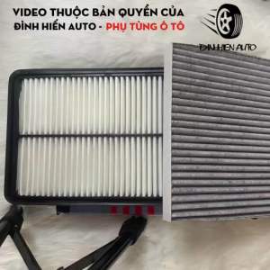 Lọc gió động cơ + lọc gió điều hoà xe Hyundai SantaFe máy dầu (2013 - 2018) (Mã: 281132W300 | 3SAA0/2W000)