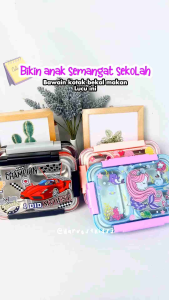 Tempat Makan / Lunch Box Stainless Steel / LUNCH BOX SANRIO 559 ( 3 SEKAT )