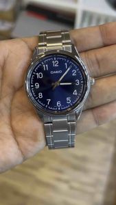 CASIO Analog Blue Dial Stainless Steel Mens Watch MTP-V005D-2B4 / CASIO MTP-V005D-2B4