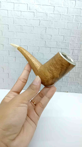 klokotan once pipa kayu Bidara kombinasi tulang B08