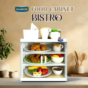 Nandos Rak Piring Meja Food Cabinet Bistro Premium 3413/3416